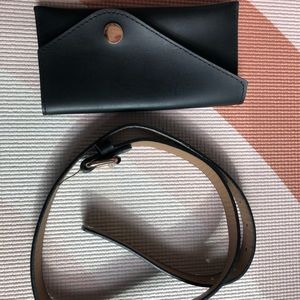 Black waist bag! -NEVER USED!!-